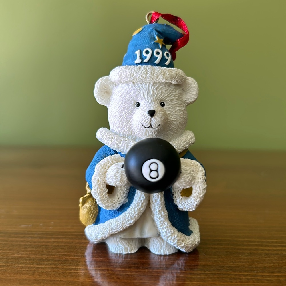 Vintage Hudson’s Santa Bear Ornament